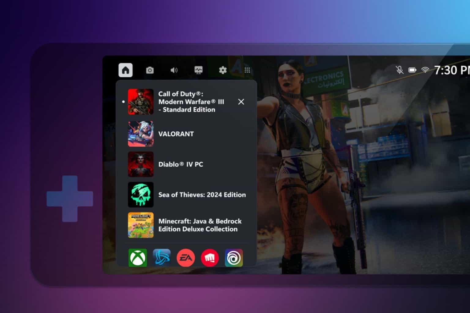 xbox bar compact mode