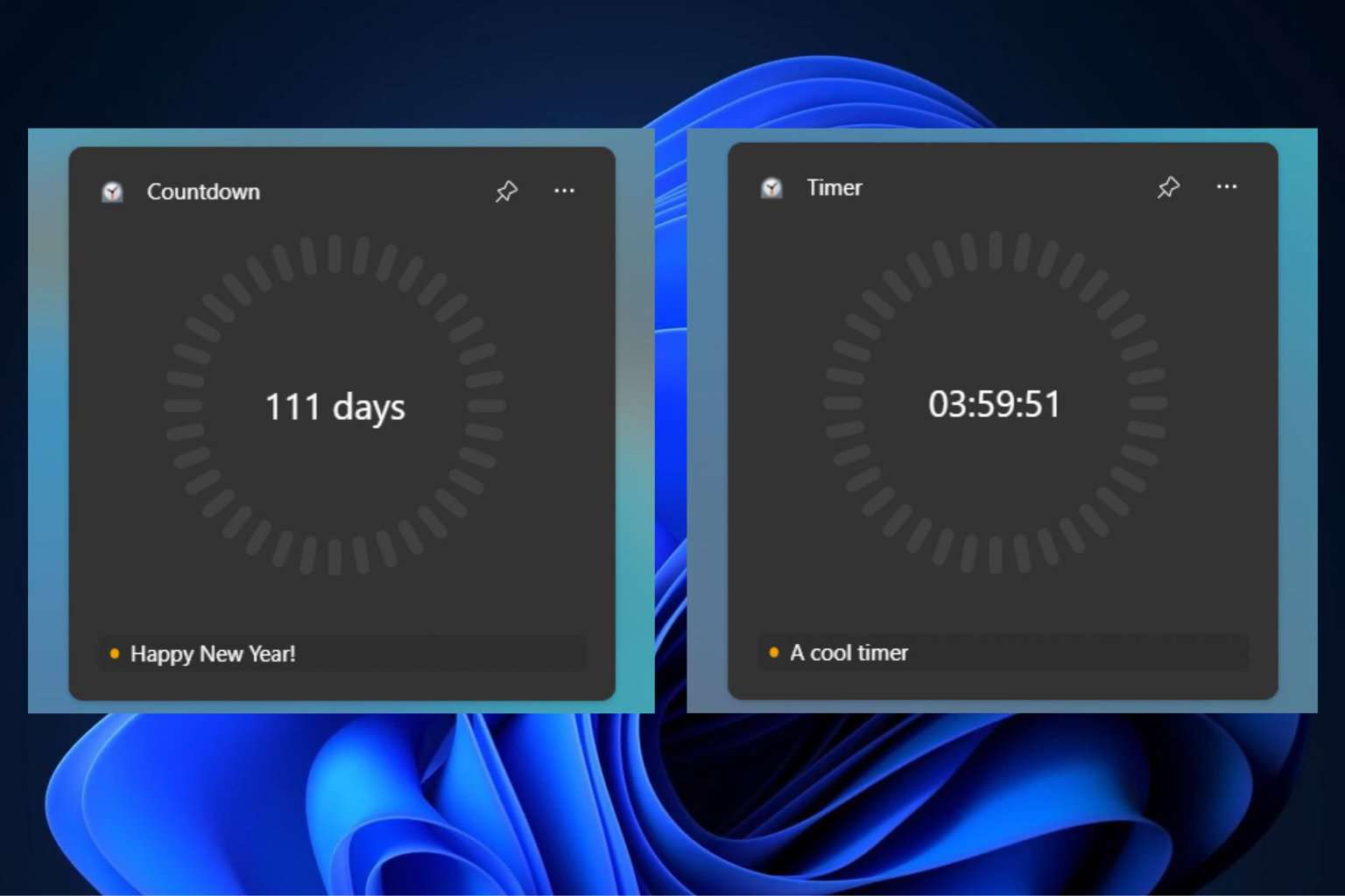 Windows 11 clock