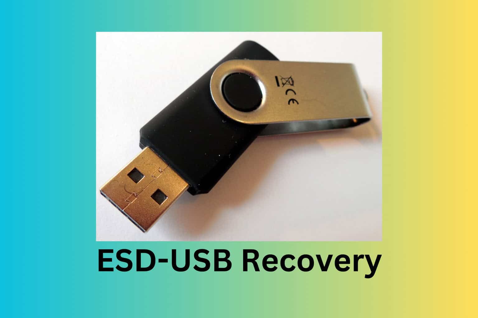 Undo esd-usb and recover the lost files