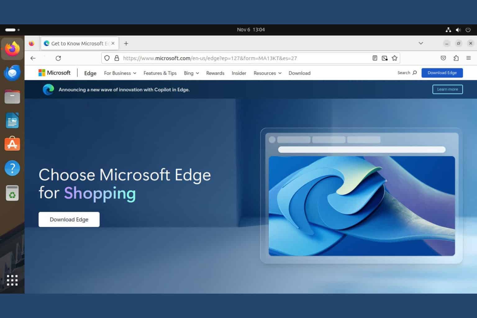 How to install Microsoft Edge on Ubuntu