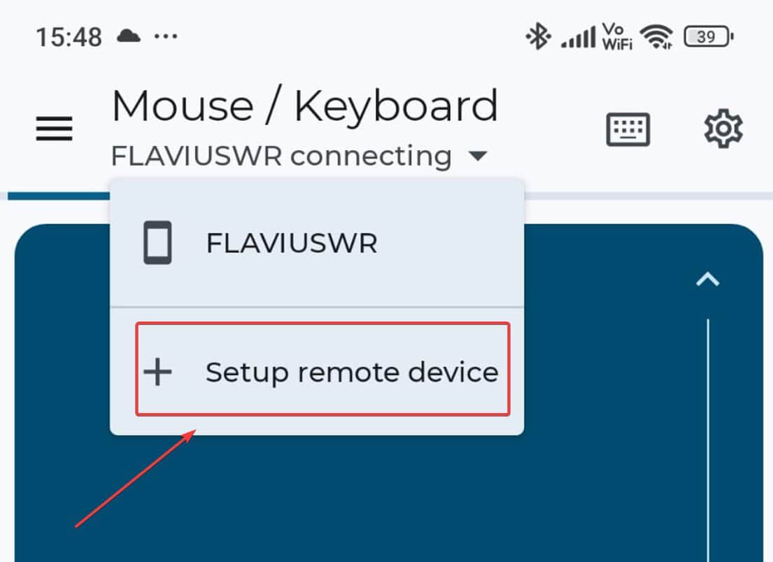 use phone as mouse windows 11