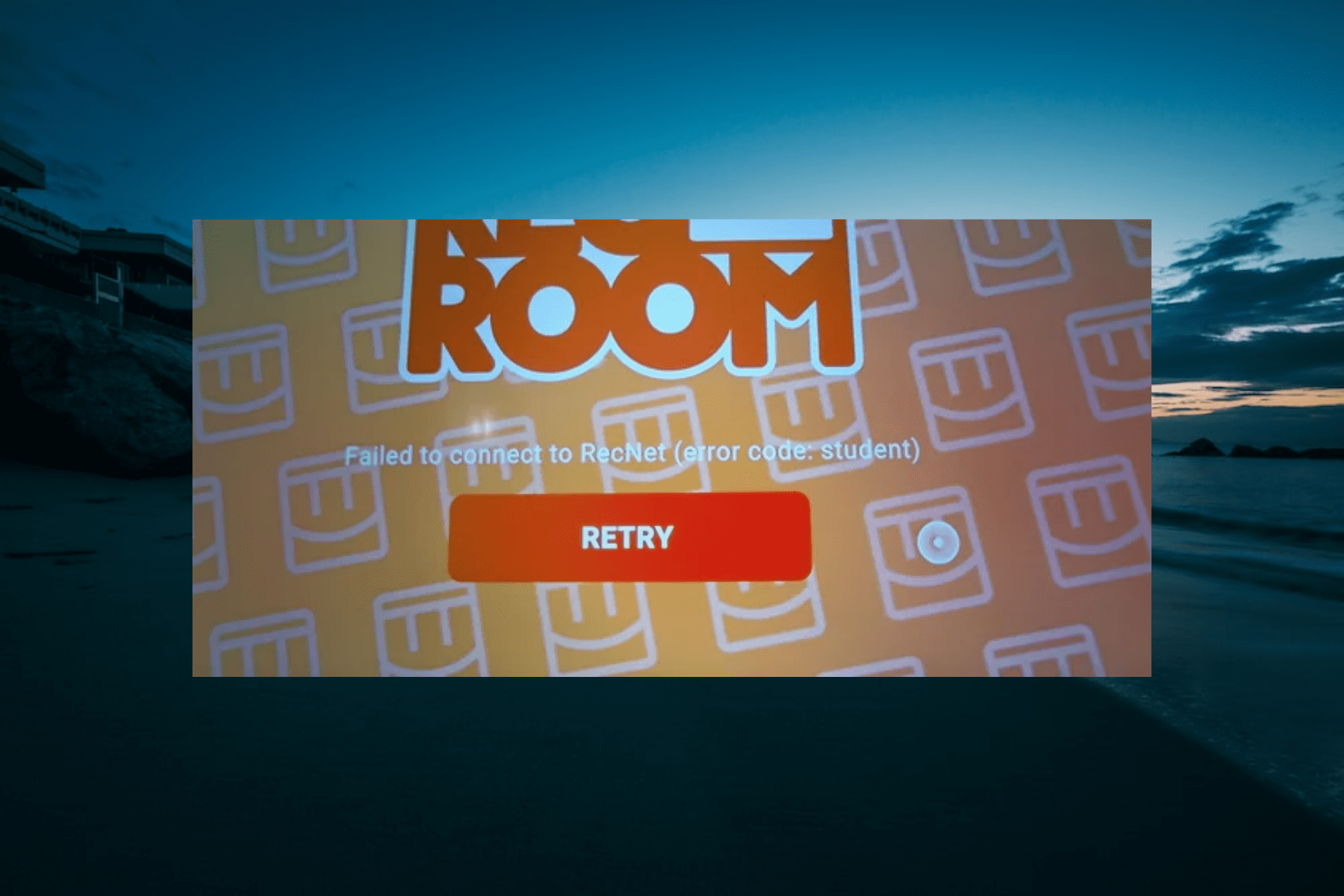 error code Student on Rec Room